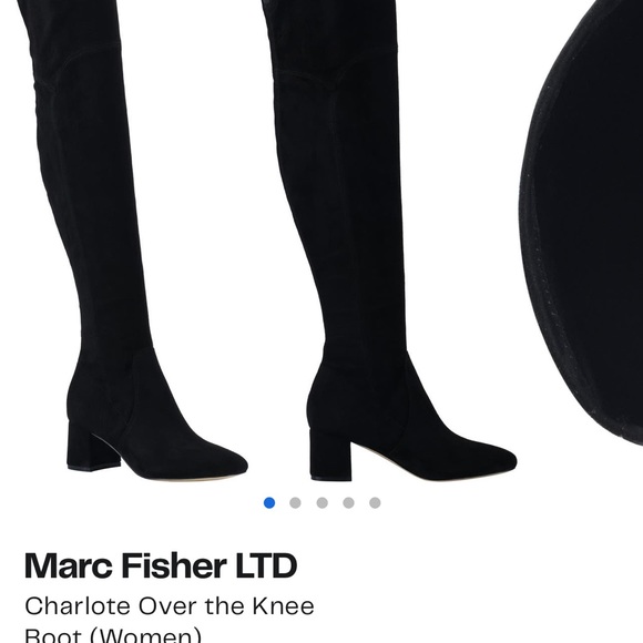 Marc Fisher, LTD Charlote Over the Knee Boot, Size 8.5M (Women) - Picture 11 of 11